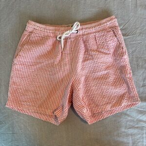 J. Crew Seersucker Swim Trunks